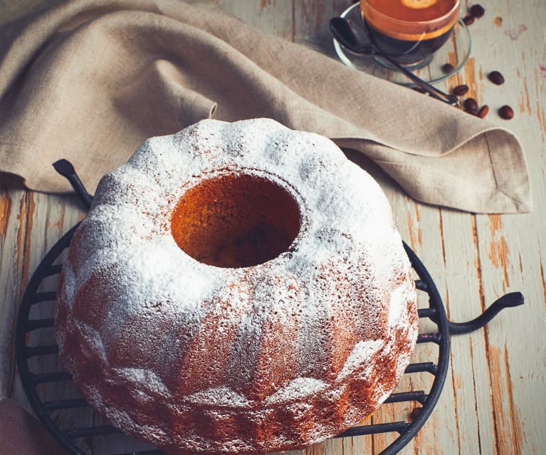 Ciambellone al kefir e orzo