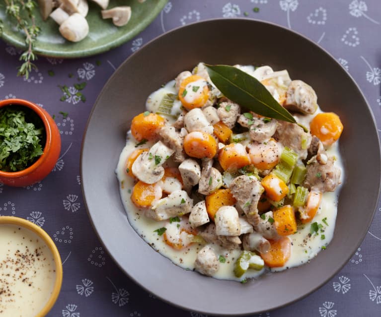 Blanquette de veau cuisson lente