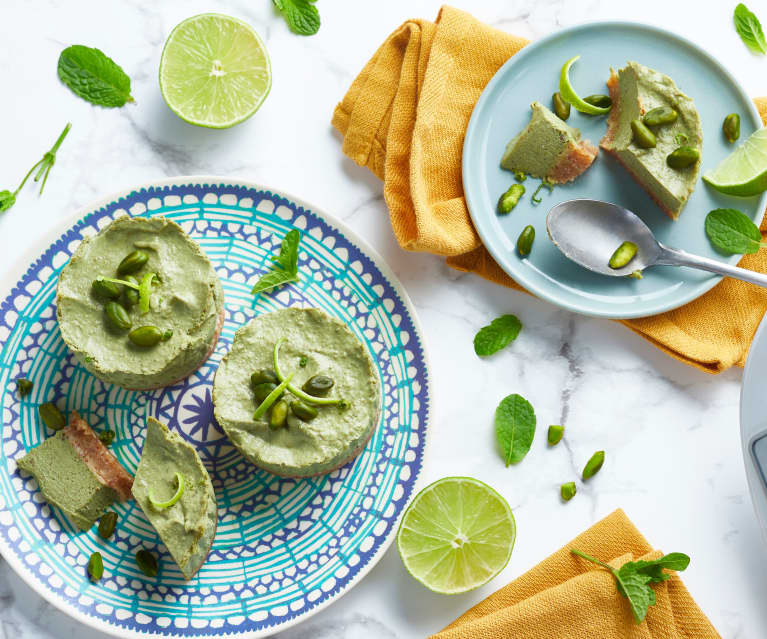 Cheesecake au thé vert