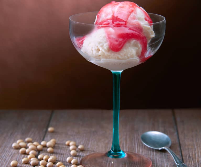 Gelato allo yogurt di soia (vegan)