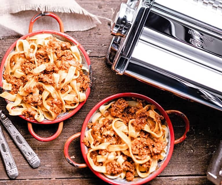 Fettuccine al ragù