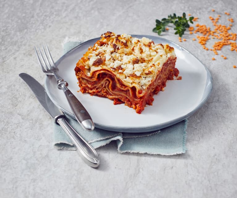 Vegetarische Linsen-Lasagne - Cookidoo® – the official Thermomix ...