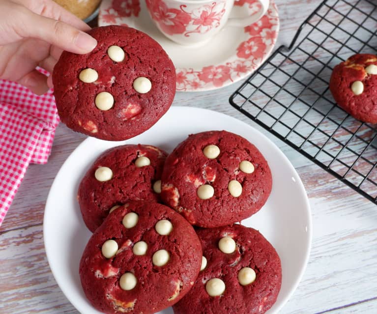 Red Velvet Cookies - Recetas de Analu Bakery