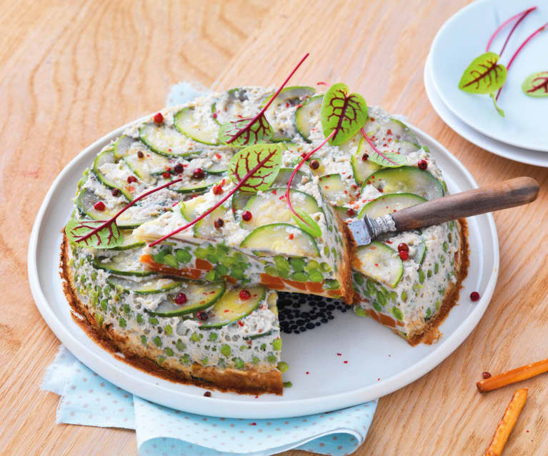 Clafoutis aux légumes et au lait d'épeautre