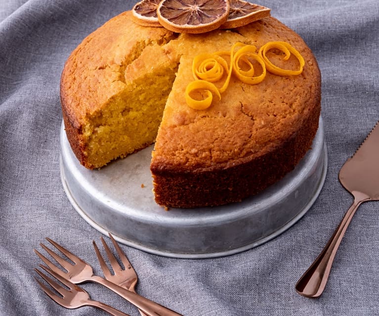 Easy Olive Oil Cake with Orange - Helen's Fuss Free Flavours