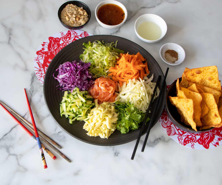 Yu Sheng Prosperity salad (Thermomix® Cutter, TM6) Yu Sheng Prosperity salad (Thermomix® Cutter, TM6)