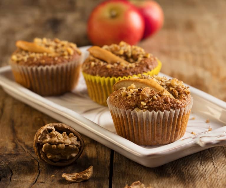 Apfel-Nuss-Muffins