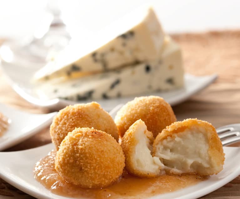 Receta de croquetas de queso azul