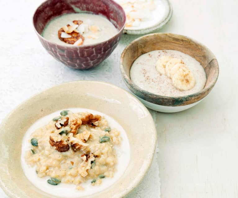 Gwinganna pumpkin and seed porridge