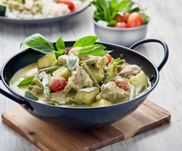 Best thai green cheap chicken curry thermomix