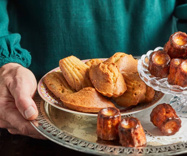 Madeleines au bleu d'Auvergne