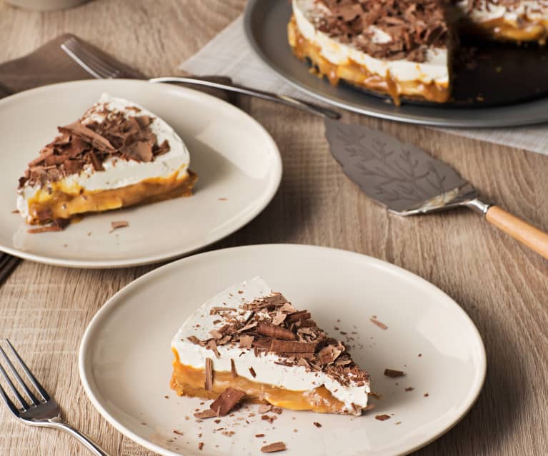 Tarta de plátano y dulce de leche (Banoffee pie)