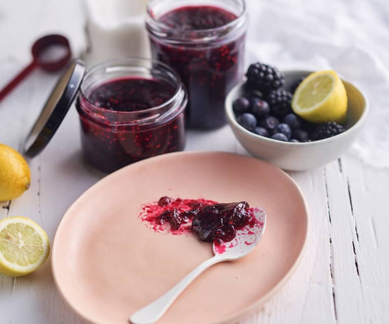 Recette Confiture de fruits rouges