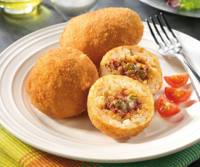 Sicilianske risboller (Arancini)