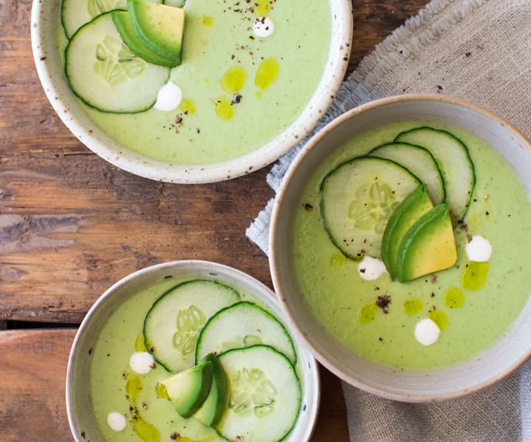 Sopa fría de pepino