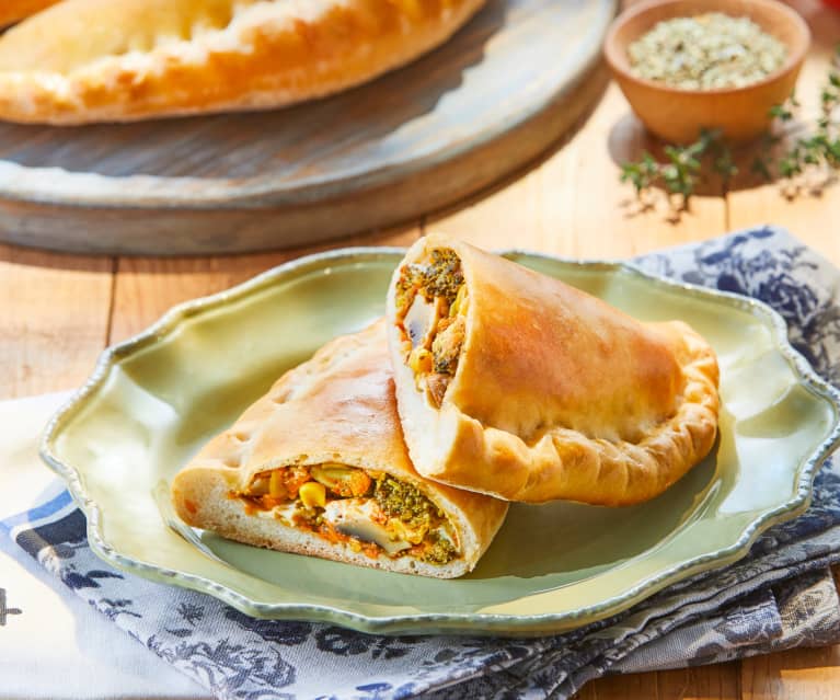 Calzone de verduras