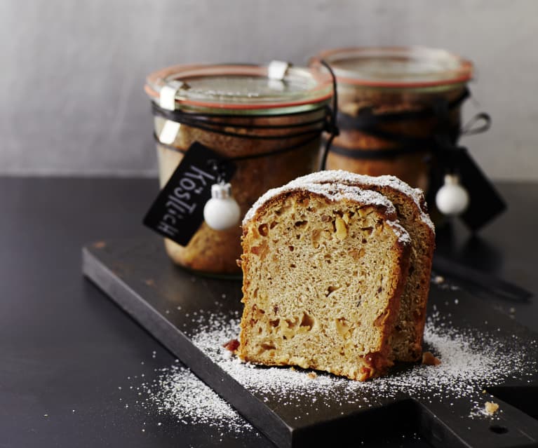 Stollen im Glas