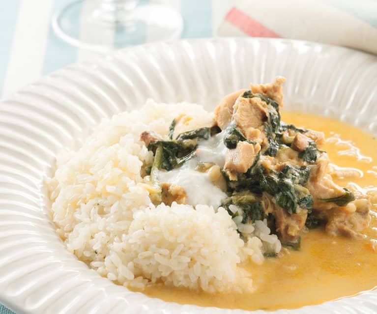 Chicken Curry with Spinach