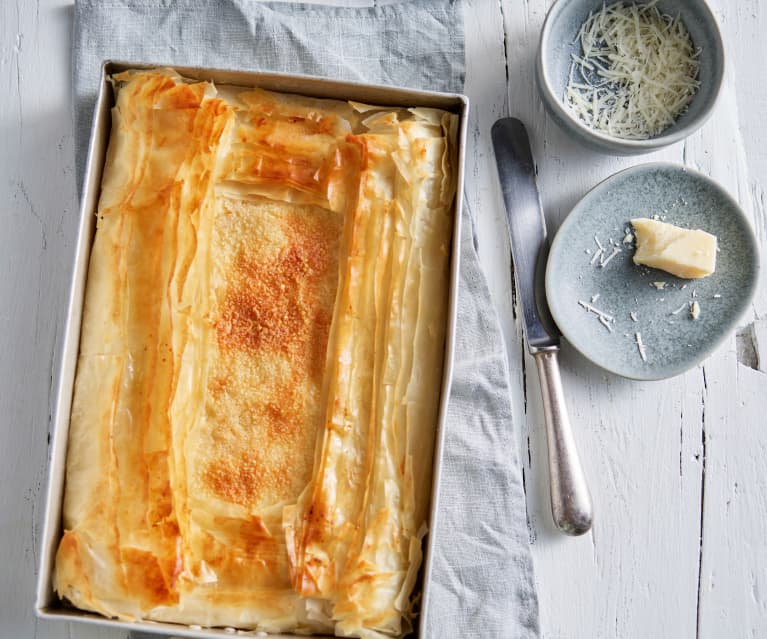 Tarte croustillante au brie