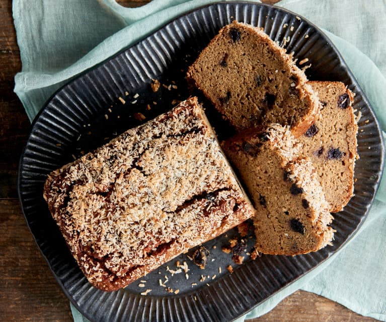 Paleo Banana Blueberry Loaf