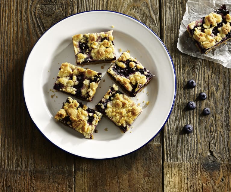 Blueberry Crumble Bars