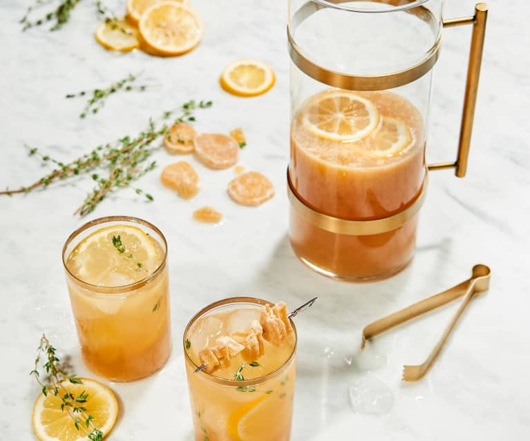 Bourbon Ginger Fizz (Metric)