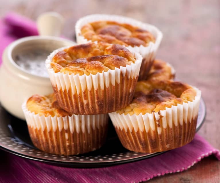 Kartoffelmuffins mit Pilzsauce