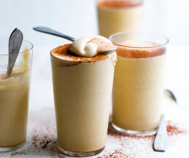 Mousses glacées au café et à la cardamome