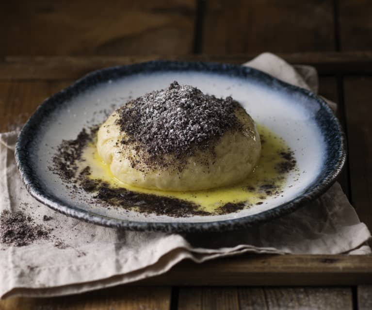 Germknödel mit Mohn (vegan)