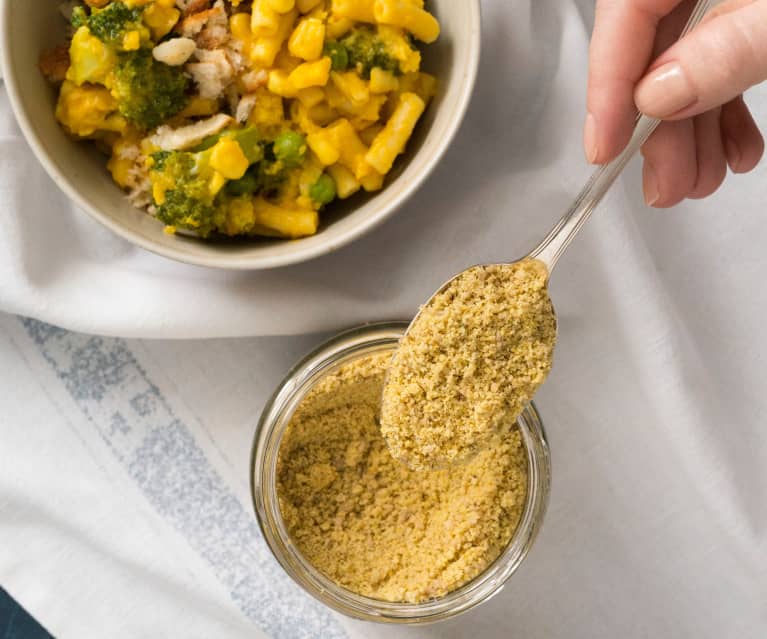 Plant-based parmesan