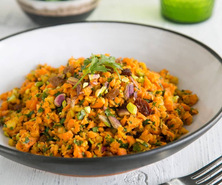 Spiced carrot salad