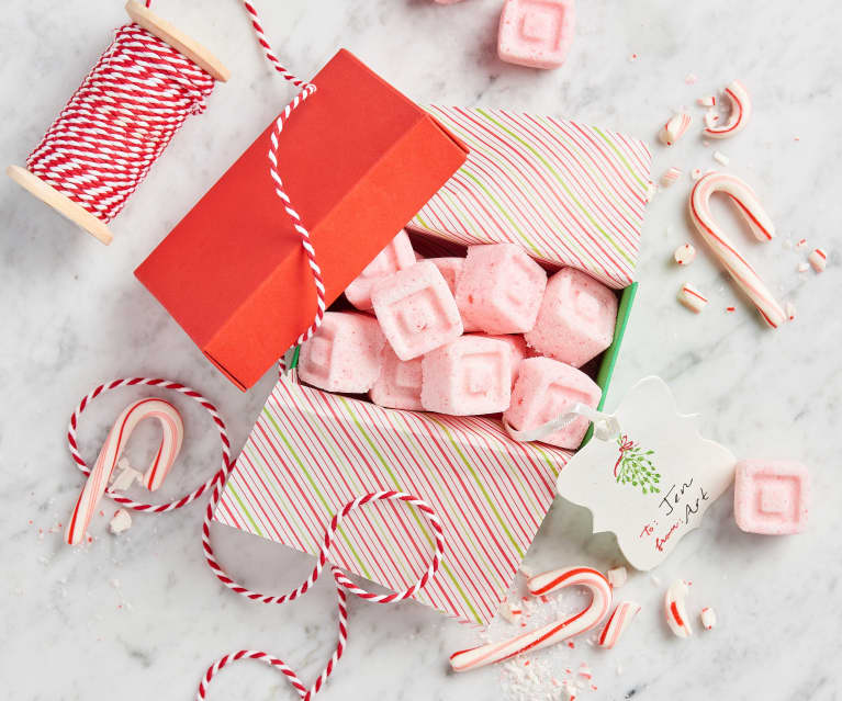 Peppermint Sugar Cubes