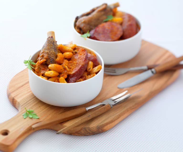 Plat préparé cassoulet