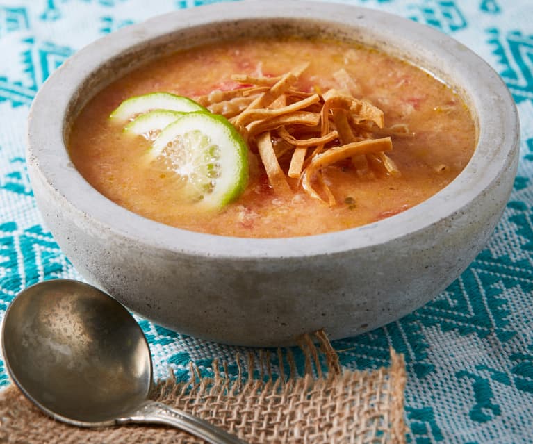 Soupe au citron vert