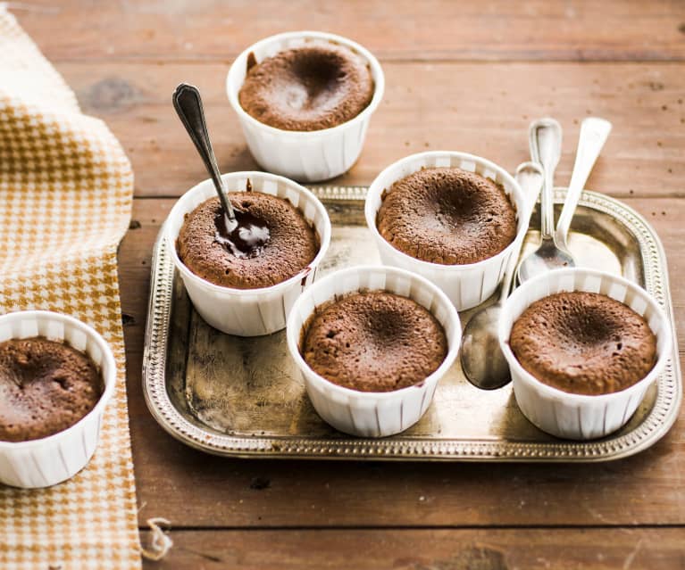 Petits coulants au chocolat