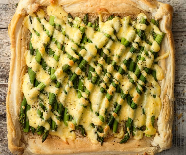 Spargel-Hollandaise-Tarte