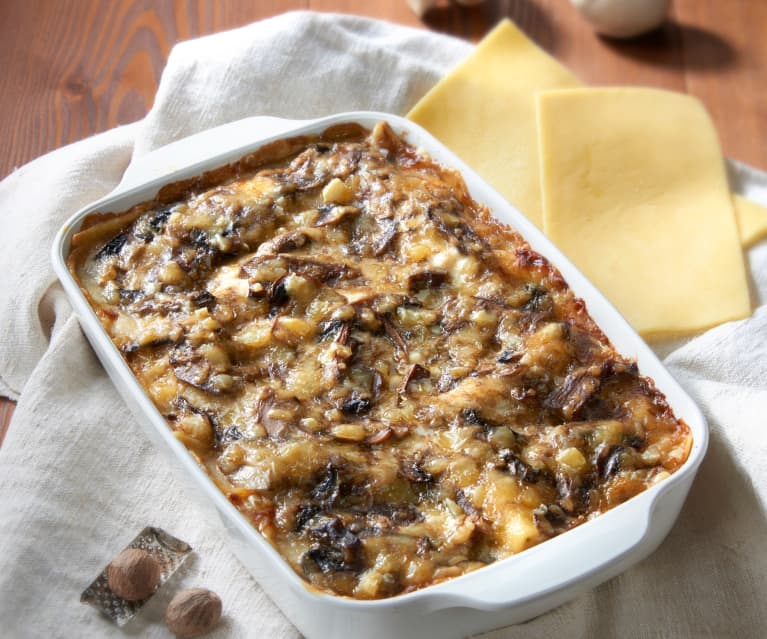 Lasagne ai funghi (senza glutine)