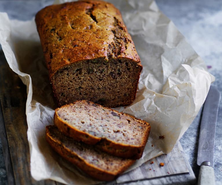 Zucchini banana loaf