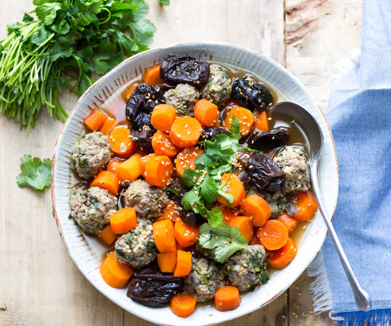 Boulettes de dinde, tagliatelle de légumes - Cookidoo® – the