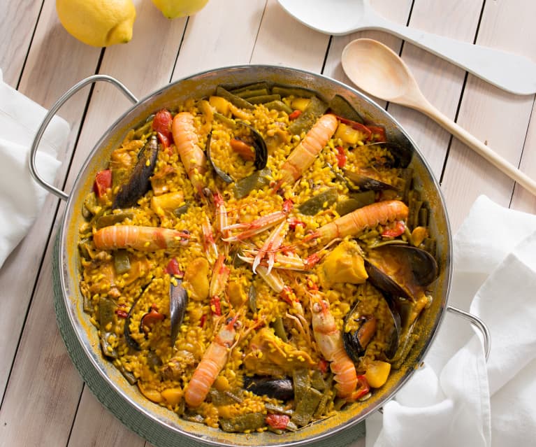 Paella mixta rústica - Cookidoo® – la plataforma de recetas oficial de  Thermomix®