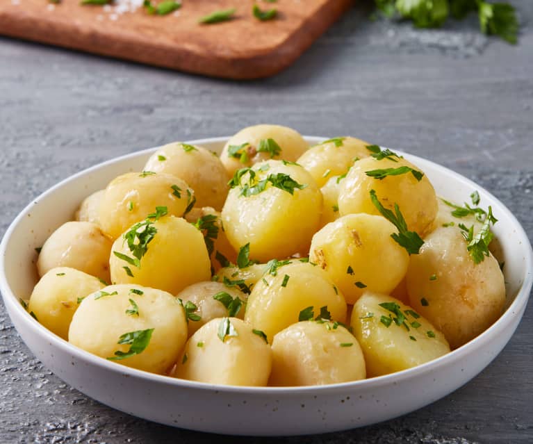 Steamed Cubed Potatoes - Cookidoo® – the official Thermomix® recipe platform