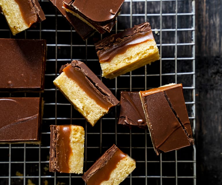 Tarte au chocolat craquant et caramel au beurre salé - Cookidoo