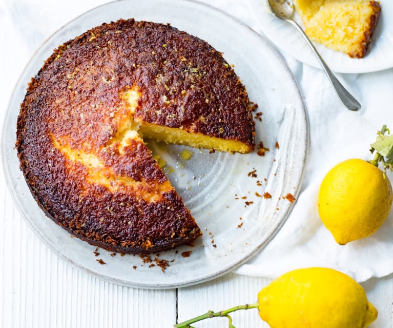 Gâteau sans gluten citron et coco