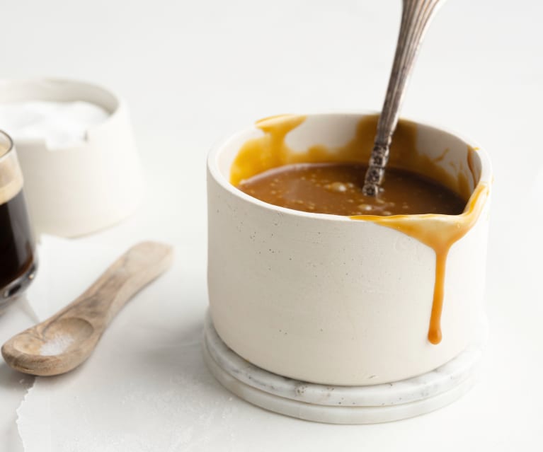 Espresso caramel sauce