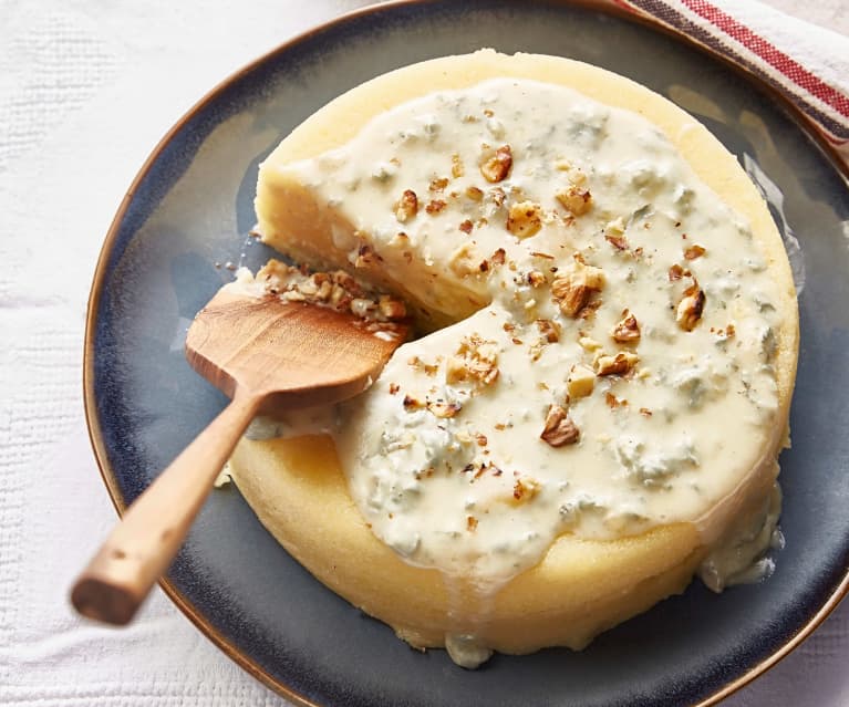 Polenta au gorgonzola