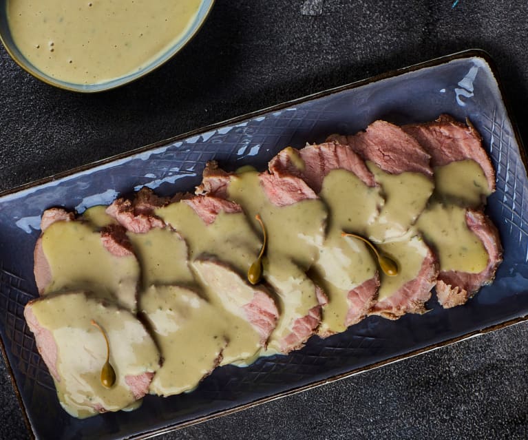 Vitello tonnato sous-vide