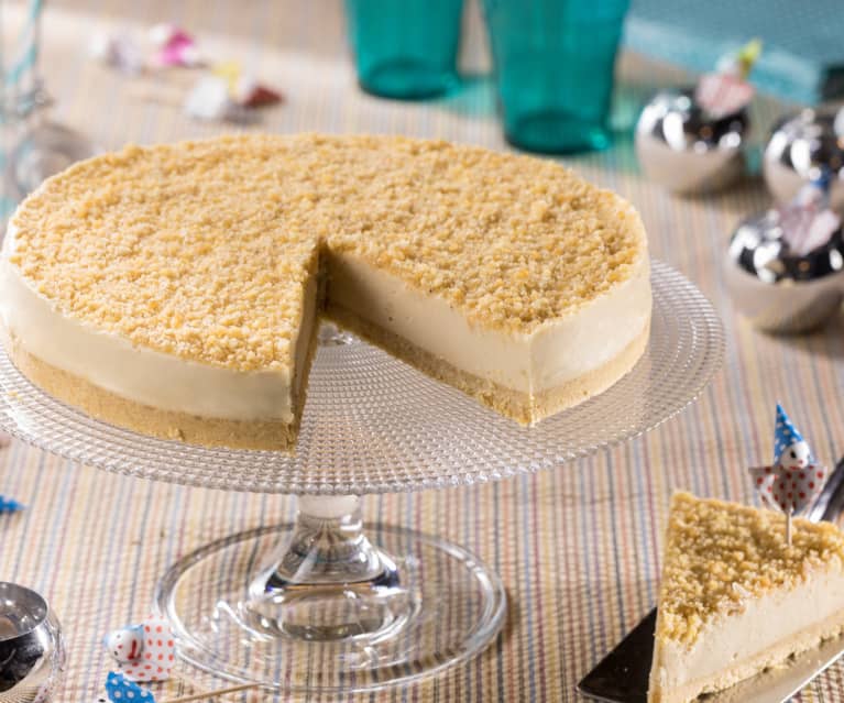 Cheesecake alle arachidi salate