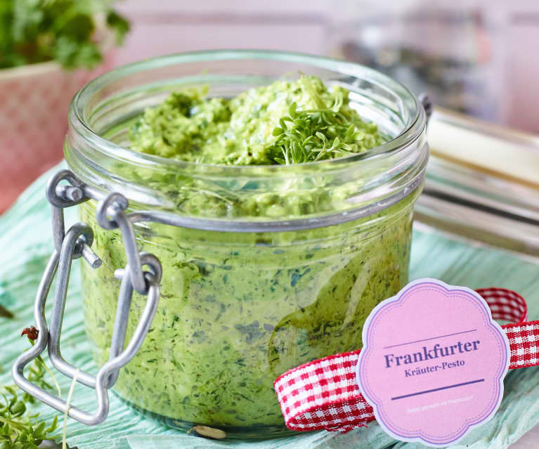 Frankfurtské bylinkové pesto