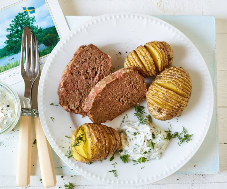 Biff a la Lindström mit schwedischen Kartoffeln