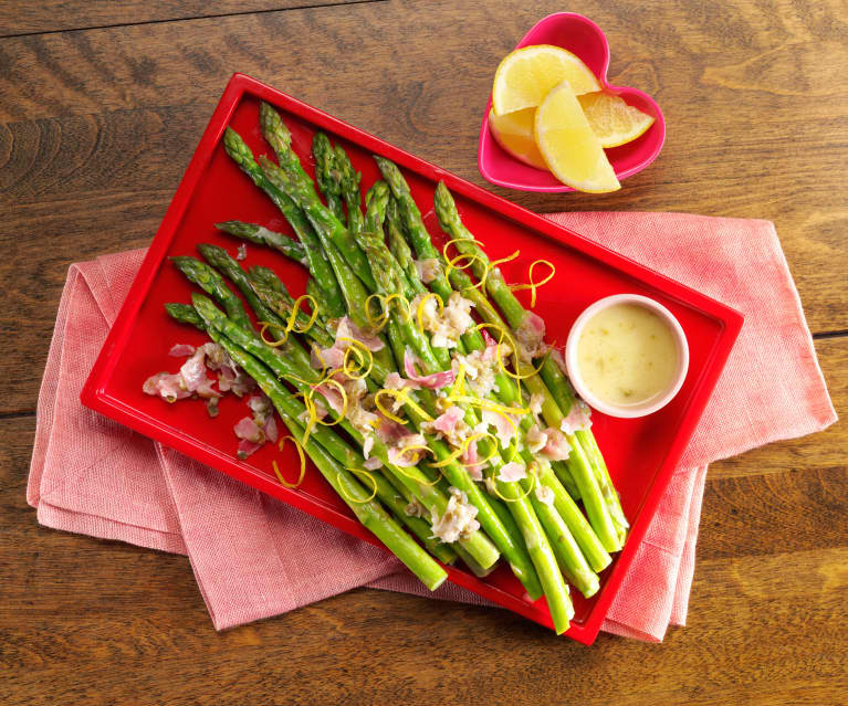 Lemon Caper Asparagus